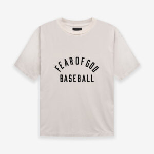 Fear of God Baseball Tee – Cream